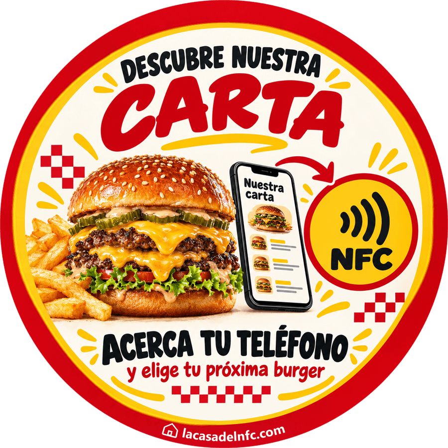 Carta · burger claro