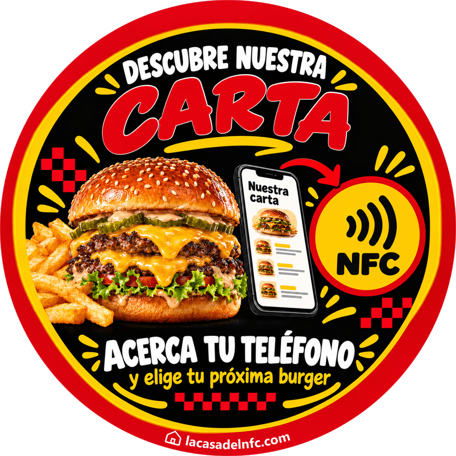 Carta · burger oscuro